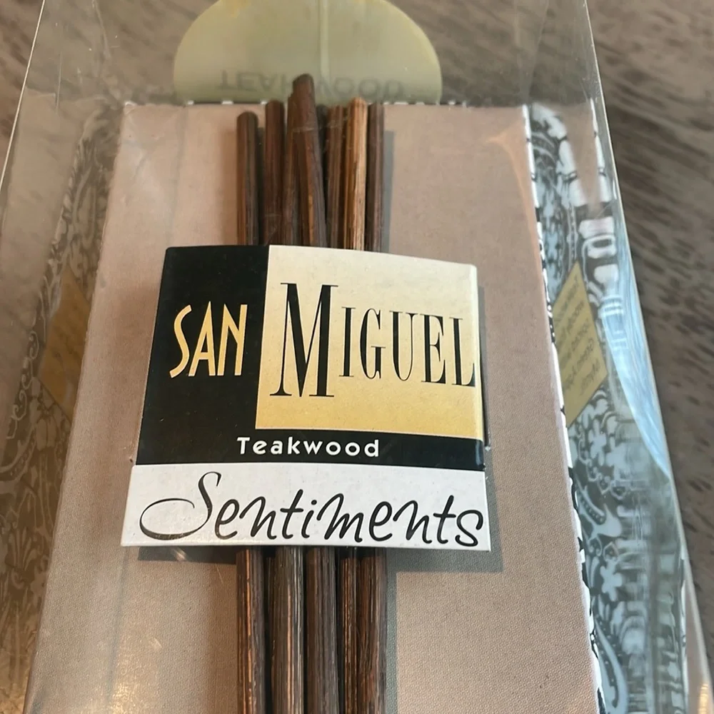 San Miguel Teakwood Sentiments Fragrance Diffuser - Picture 2 of 9